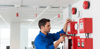 Fire alarm system servicing