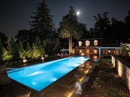 Pool lighting installation
